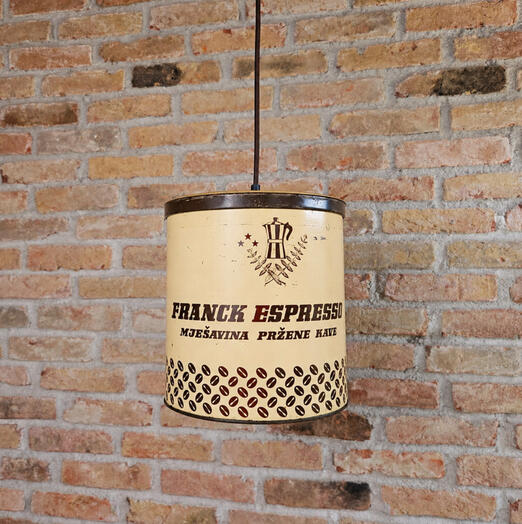 Up-cycled Coffee Tin Light